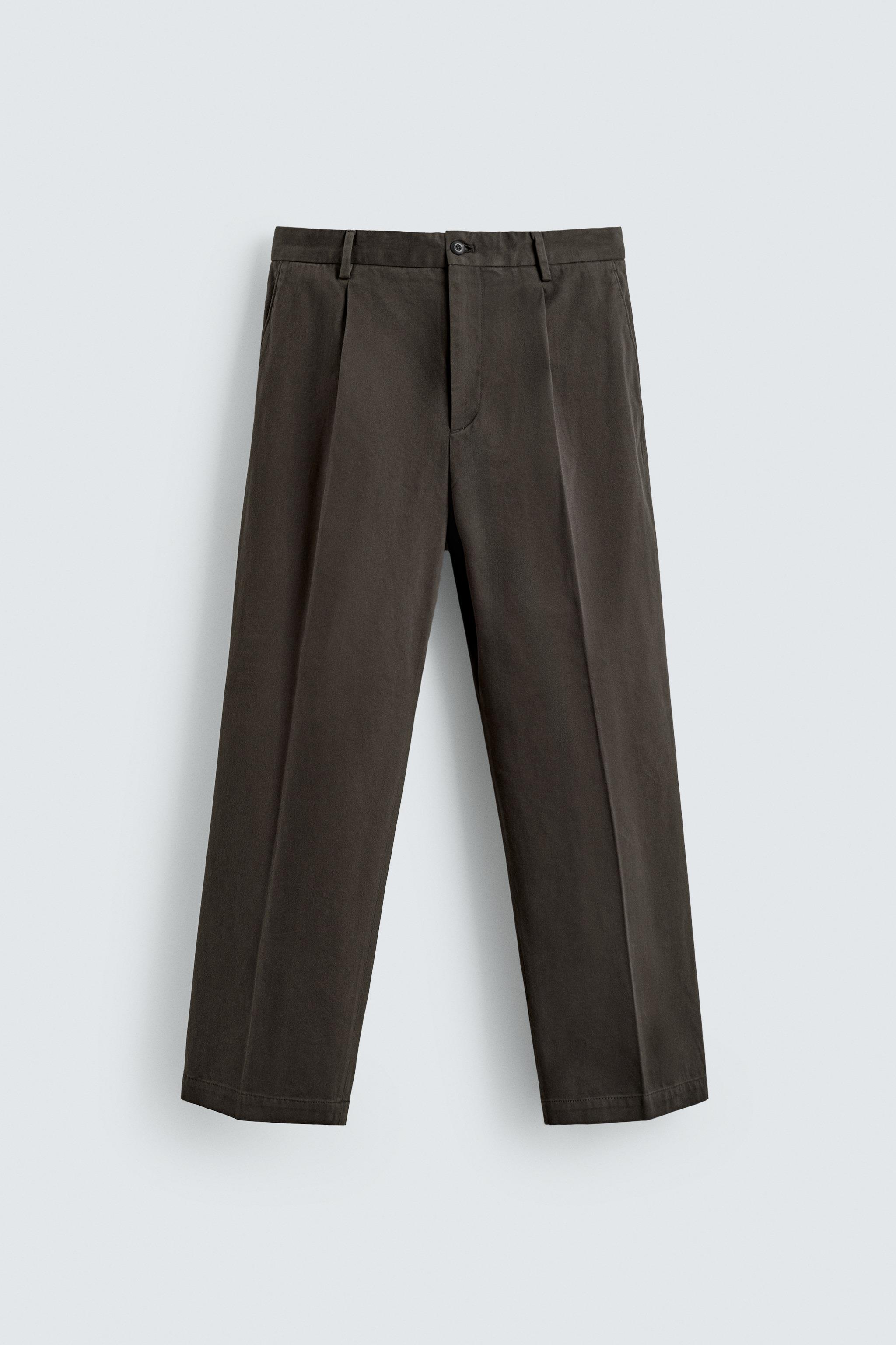 PANTALON DE COSTUME EFFET DÉLAVÉ